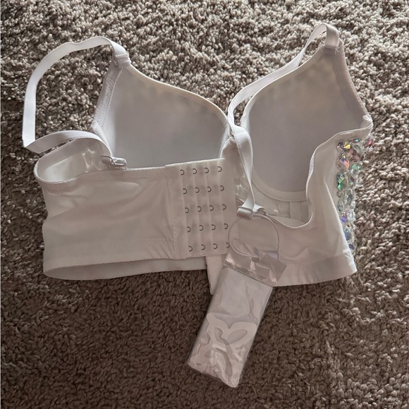 Sparkling Rhinestone Bustier Top - Picture 4 of 4